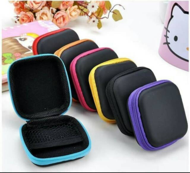 POUCH BAG ORGANIZER TEMPAT CHARGER HP EARPHONE CASE