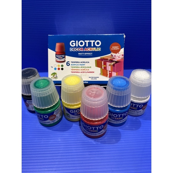 

Giotto Acrylic 25 ml 6 set