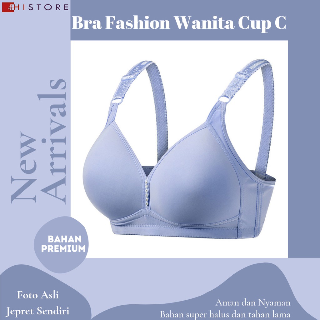 [HI] Bra BH JUMBO CUP C Fashion Wanita Bra wanita Premium Busa Tipis Tanpa Kawat Sangat Nyaman 227