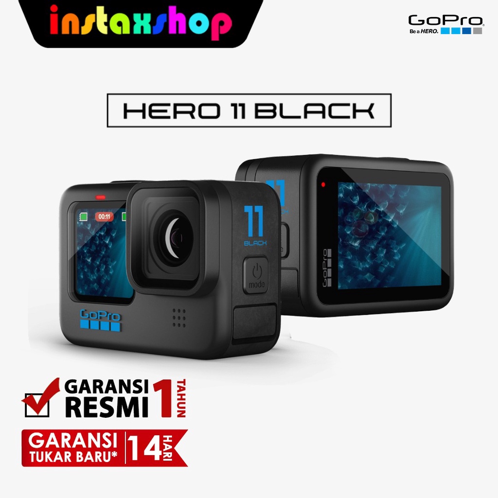 GoPro Hero 11 GoPro Hero11 Action Camera Black Garansi Resmi