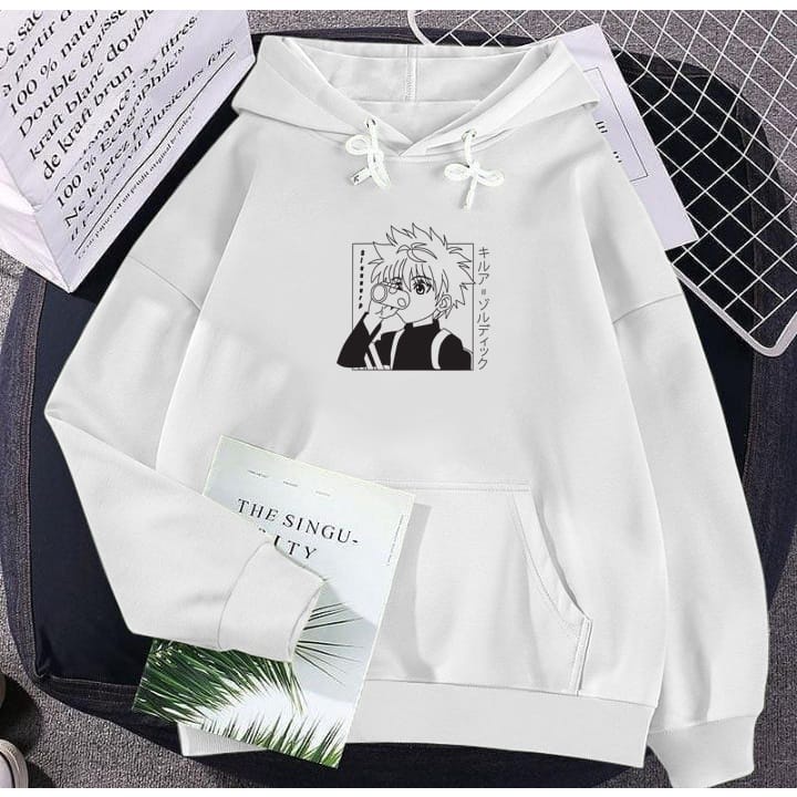 Hoodie Anime Drinking Boy Sweater Hoodie Motif Terbaru Trendy L XL XXL