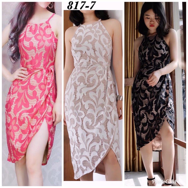 DRESS BROKAT/DRESS BROKAT PREMIUM/DRESS WANITA BROKAT 817-7