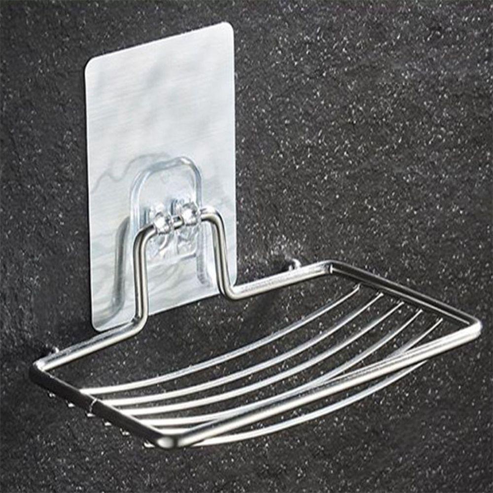 【 ELEGANT 】 Tempat Sabun Vacuum Rak Gantung Drain Rack Keranjang Stainless Steel Rak Penyimpanan Sabun Piring