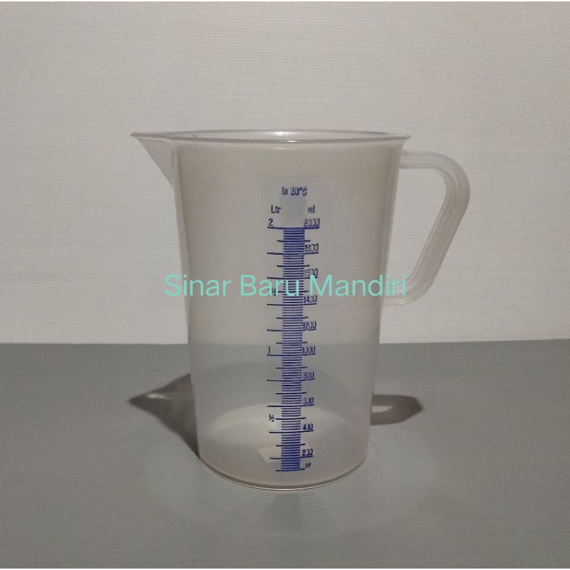 Gelas ukur 2 liter scarlet 1832 Green leaf