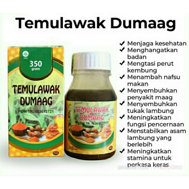 

Madu maag temulawak dumaag 350 gr kharisma food