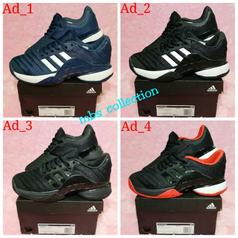 sepatu tenis adidas barricade 2018