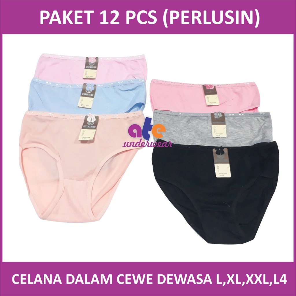 AT70-Perlusin celana dalam wanita dewasa (12 picis) pakaian dalam wanita sayyes