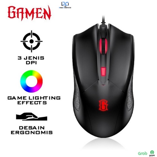 Gamen GM100 2000 DPI 8 Milion Switch Life Ergonomic Professional