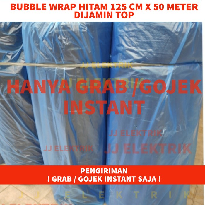 

Plastik Bubble Wrap 125CMx50M HITAM TOP / Buble Wrap 125 CM x 50 Meter