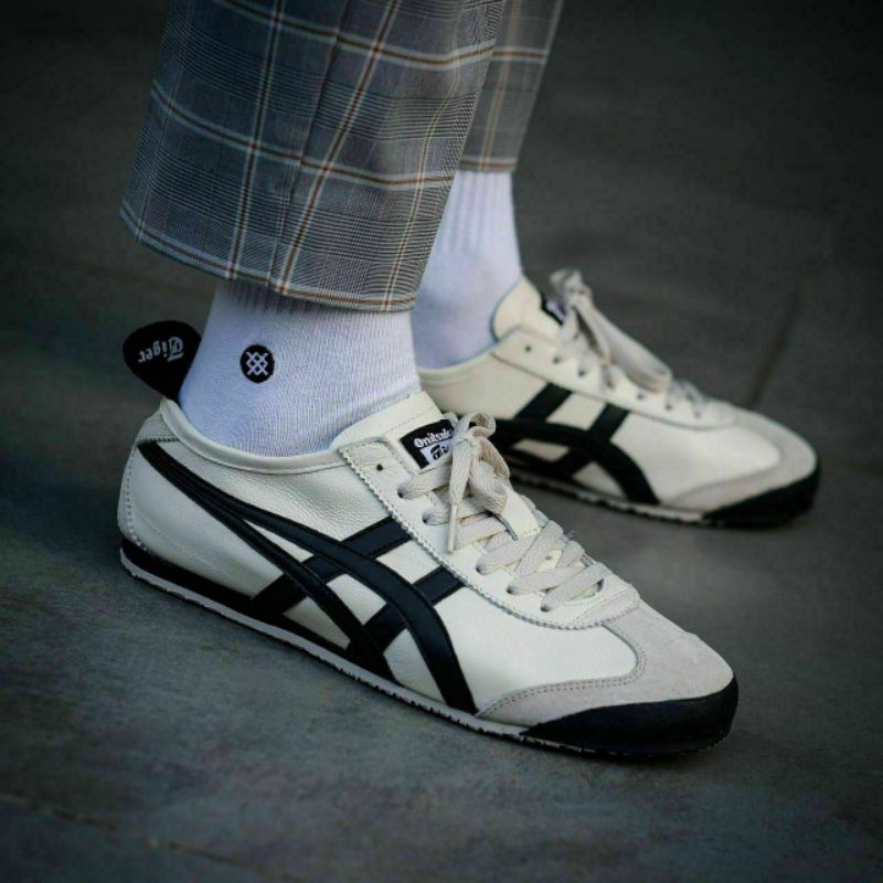 ONITSUKA TIGER MEXICO 66 CREAM BLACK