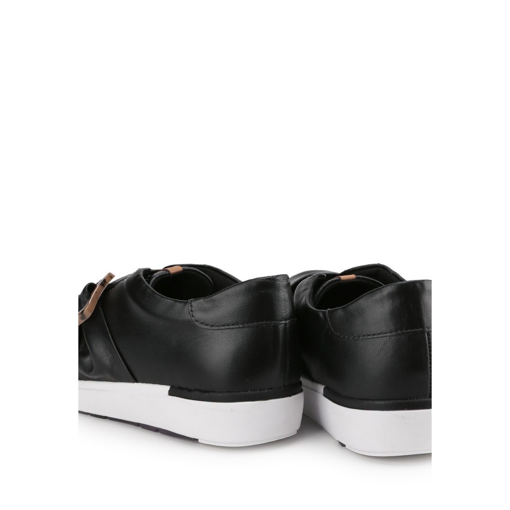 Sepatu Slip On Obermain Wanita Terbaru Original O-sammi Black