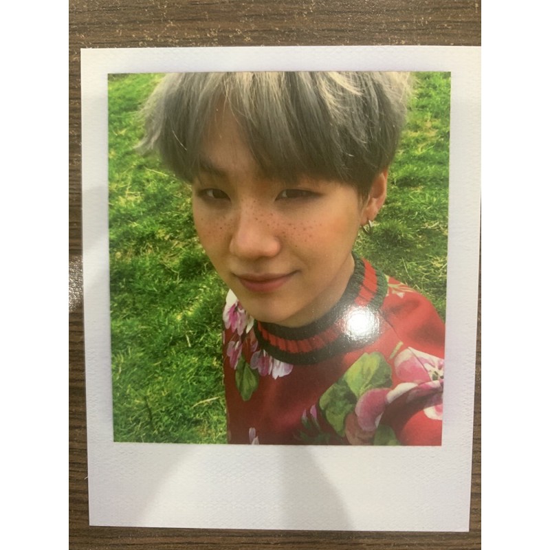 Photocard Official BTS Yoongi/Suga Young Forever