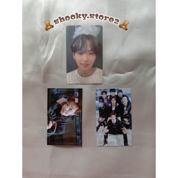 [READY STOCK] OFFICIAL PHOTOCARD SUGA MOTS7 VER.1 JIMIN& GROUP DARK&WILD {BACA DESKRIPSI SEBELUM CHE