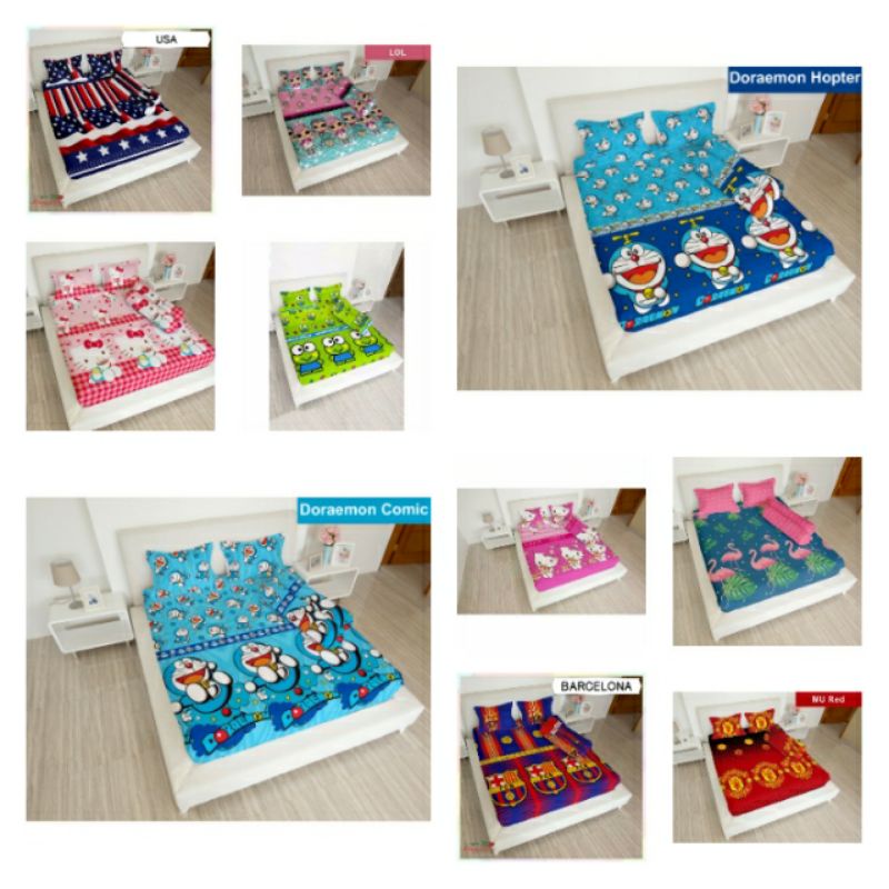 LADY ROSE - SPREI KING LADY ROSE UK 180X200 T.20 MOTIF KARAKTER TERLARIS