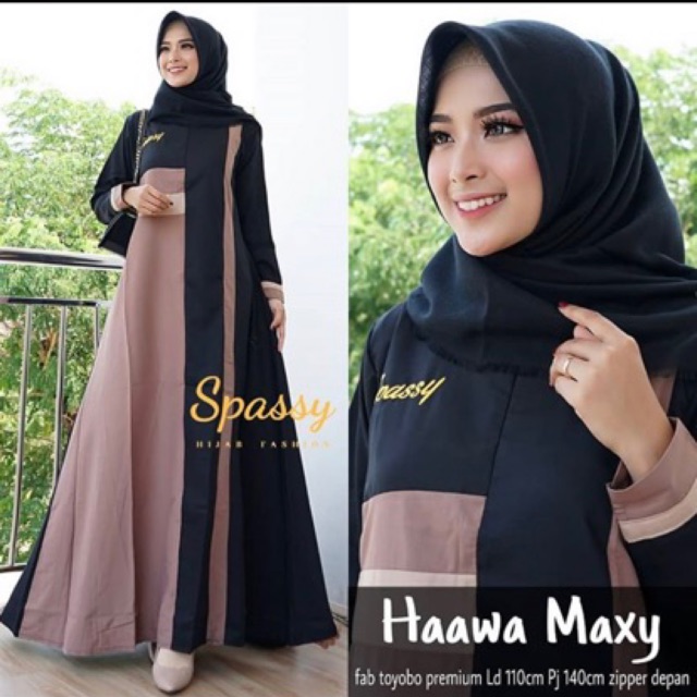 GAMIS HAWWA MAXY GAMIS MOSCREPE