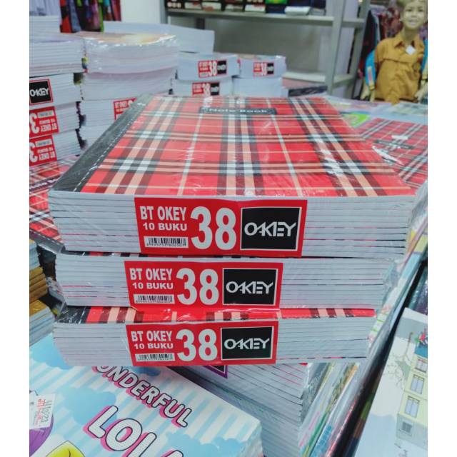 

Buku tulis okey 38
