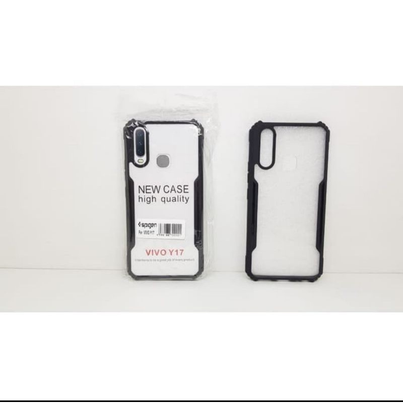 Softcase Clear Armor Bumper Transparant VIVO Y12/Y15/Y17 New