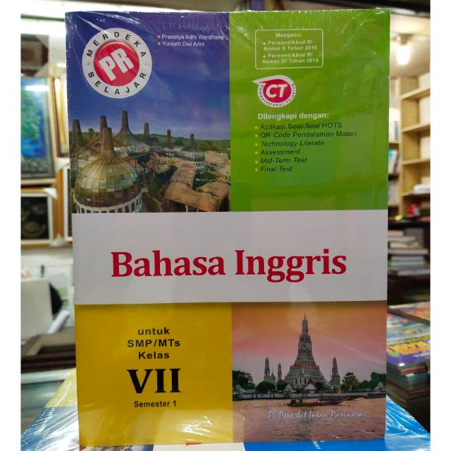 Buku pr bahasa inggris kelas 8 intan pariwara