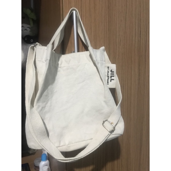 PRELOVED JILL STUART SLING CANVAS BW