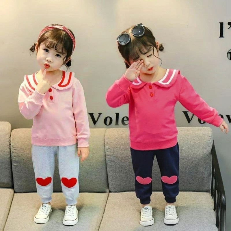 SETELAN ANAK KEKINIAN TERBARU 1- 6 TAHUN BAJU ANAK KARAKTER