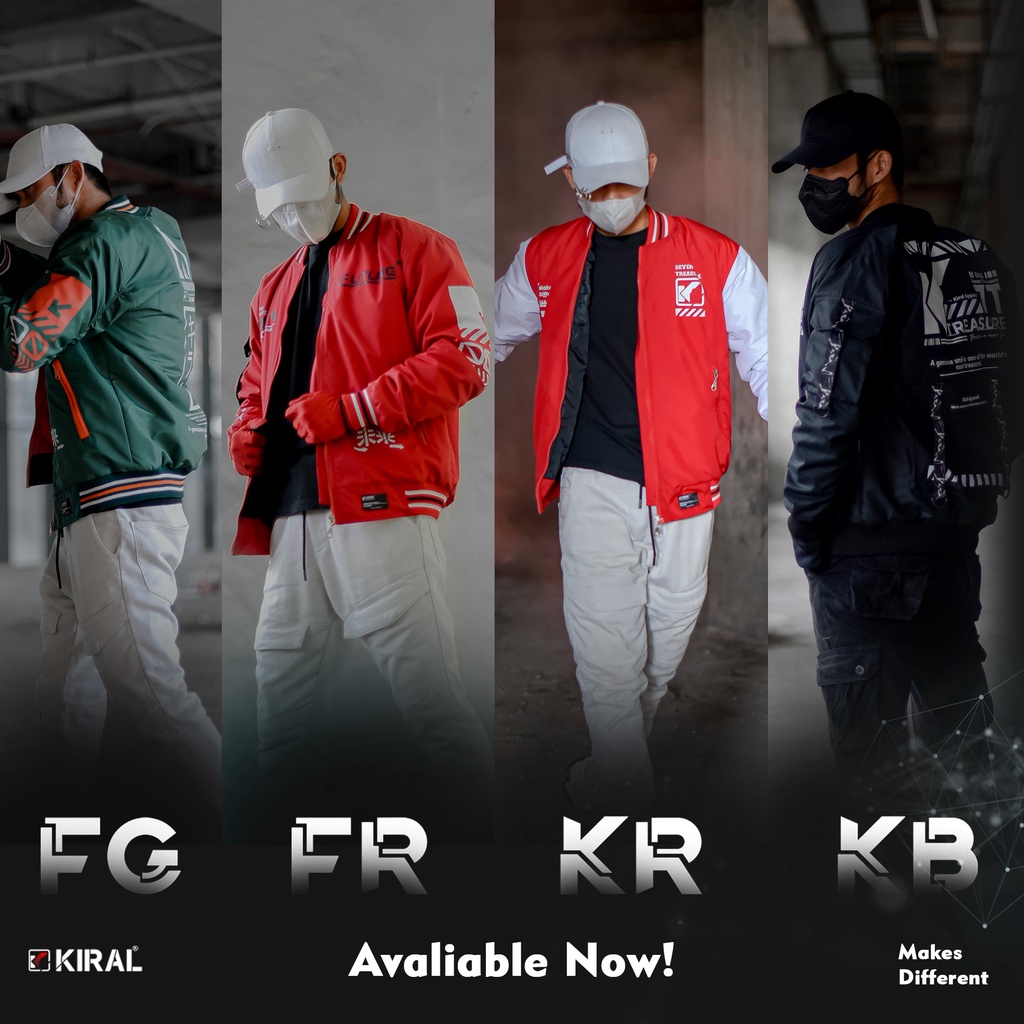 [ ORIGINAL ] JAKET BOMBER BY KIRAL BOMBER  JAKET PREMIUM 7 TREASURE SERIES