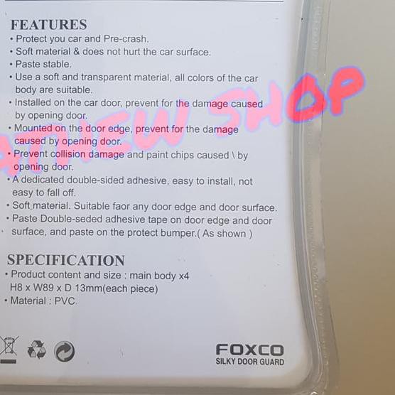 ➭ Door Guard Logo Toyota / Silky Door Guard Pengaman Pintu Mobil Toyota ☇