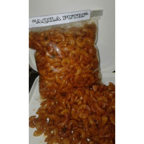 

makroni cikruh daun jeruk+minyak bawang pedas dan asin 200gr