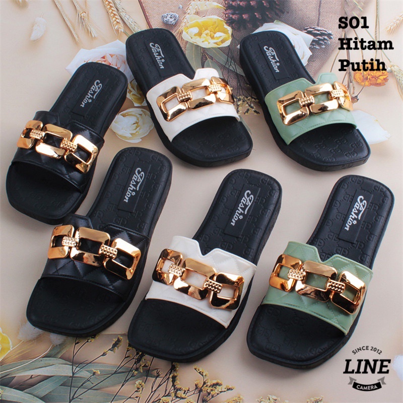 SANDAL WANITA IMPOR FASHION KOREA S01