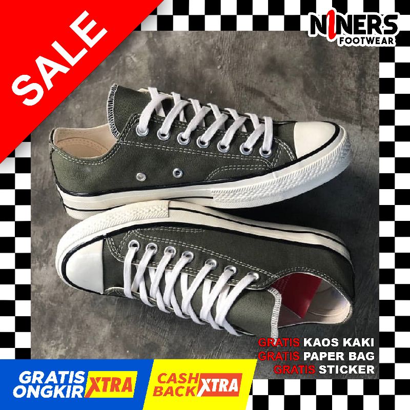 CONVERSE - Chuck Taylor 70s Low Egret Green White Original