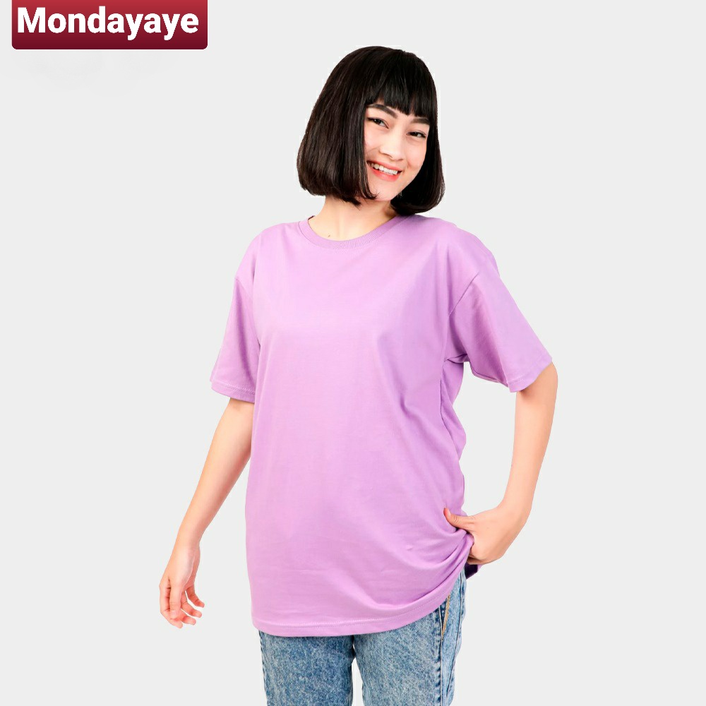 Kaos polos Ungu Muda - T-Shirt Pendek - Unisex