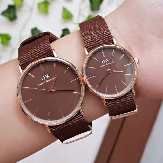 Jam Tangan Couple Dw Kanvas Harga Couple