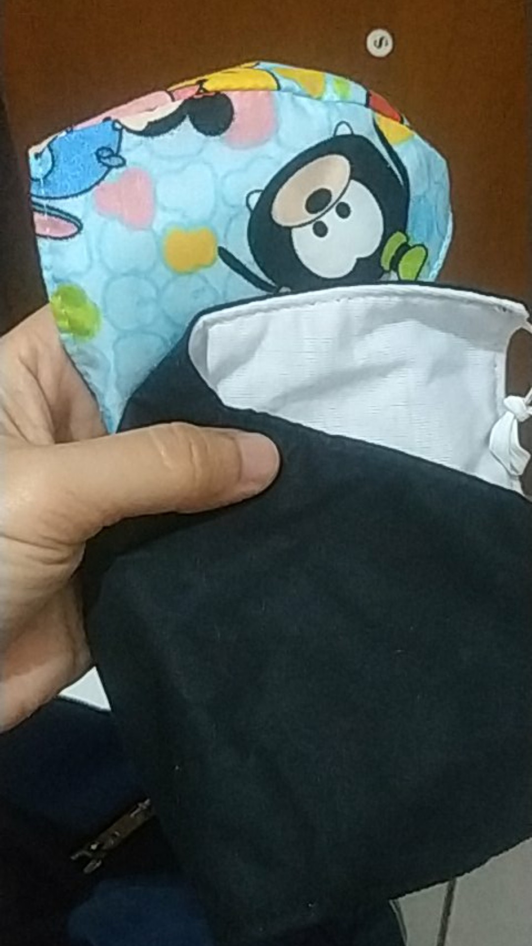 Masker Kain 3 Lapis / 3 Ply - Non Medis - Bisa Dicuci