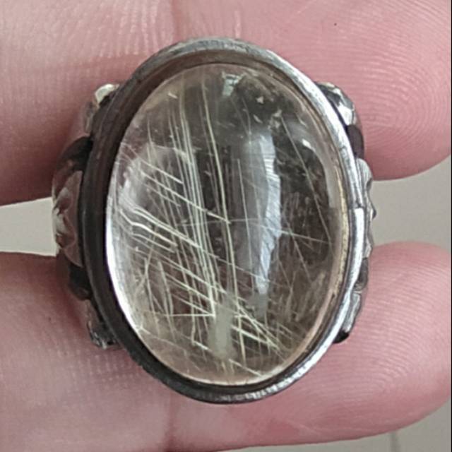 Cincin Kecubung Rambut Emas 02
