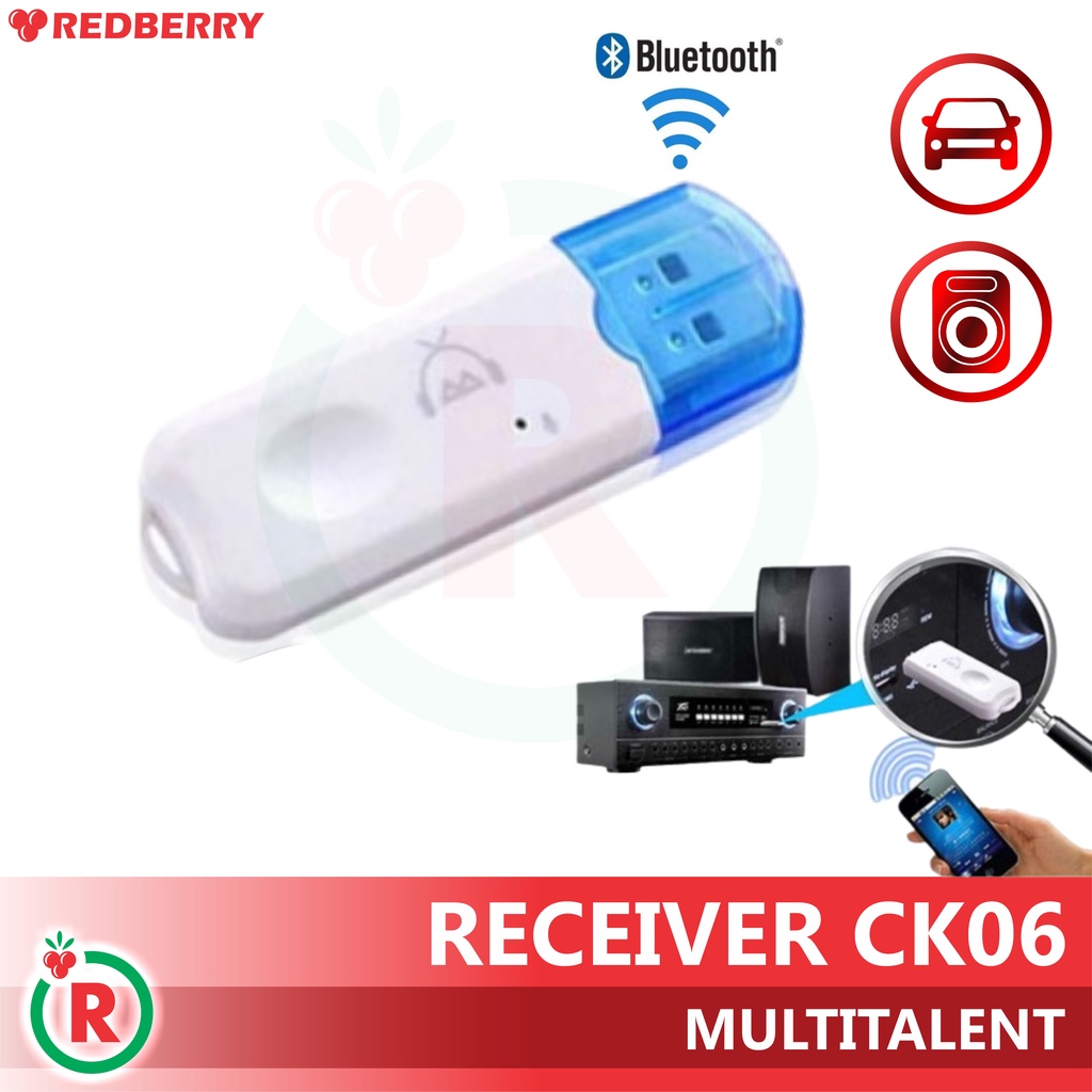 bluetooth receiver ck06 usb untuk pemancar bluetooth audio speaker aktif audio mobil dll ck 06