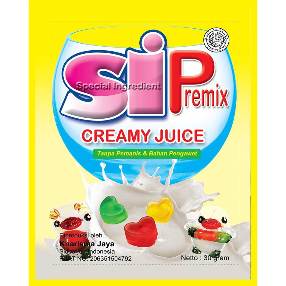 

SIP Creamy Juice (NDC Pengganti Santan)