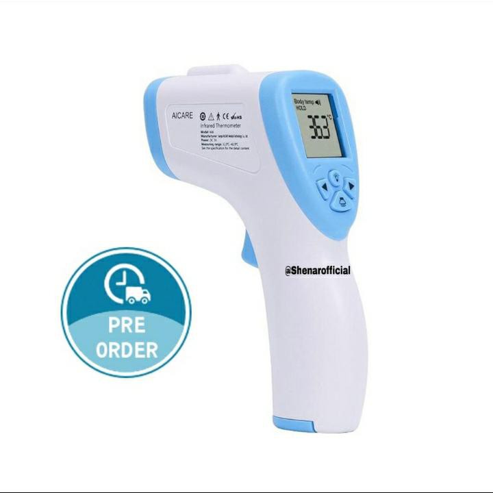 SHENAR Thermometer Digital Infrared Badan Dahi Telinga Termometer Untuk Suhu Tubuh