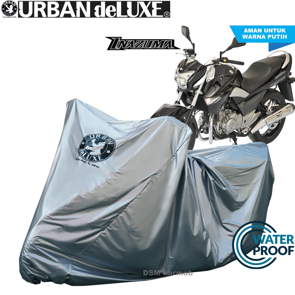 Urban Deluxe / Cover Motor Suzuki Inazuma / Sarung Motor Inazuma / Aksesoris Motor Inazuma