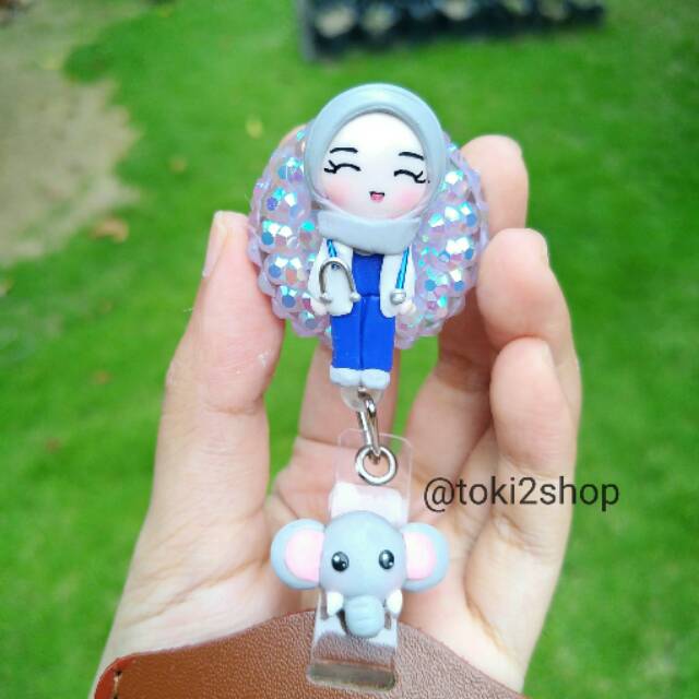 Custom Id - tag / Lanyard / Nametag Guru Dokter PNS Perawat Bidan