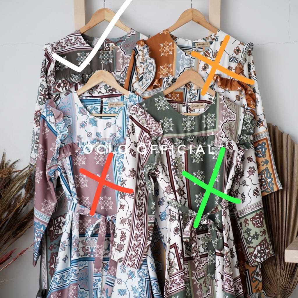 Gamis Zenif Dress by Oclo.official