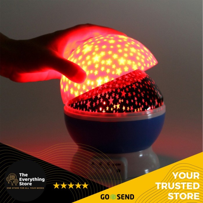 Galaxy Light Projector | Lampu Luar Angkasa Galaxy