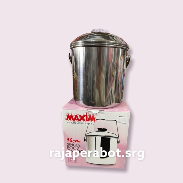 Rantang Tunggal Stainless Steel 16cm Maspion