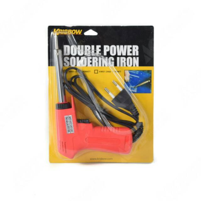 Solder Listrik Double Power Merk Krisbow / Elektronik / Kabel Listrik
