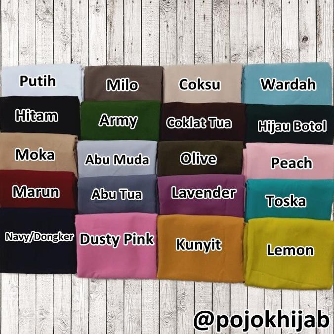 TERBARU  TERMURAH Jilbab Bergo Maryam Tali Non Pet Khimar Instan XL lebih panjang