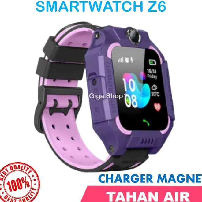 Jam Tangan Anak Imo Z6 Tahan Air Charger Magnet Smartwatch Imo Z6 Imoo - Hijau