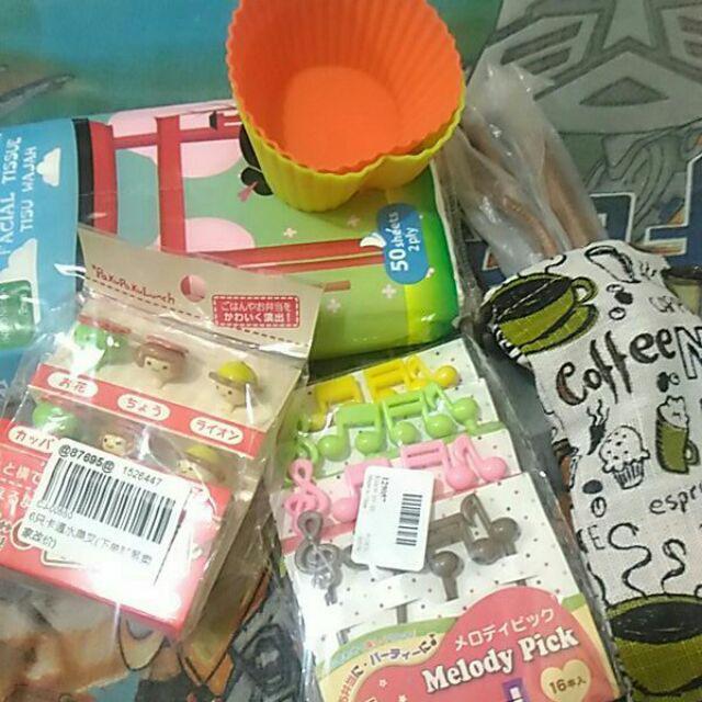 16 Pcs Garpu Buah & Kue / Food Picks / Tusuk Bento Lucu Unik Bentuk Melodi