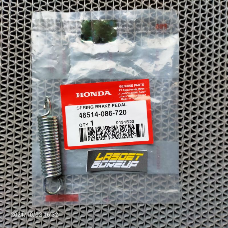 PER PIR SPRING PEDAL REM HONDA C70 C700 C800 C86 ASTRWA STAR PRIMA GRAND LEGENDA IMPRESSA ORI ORIGIN