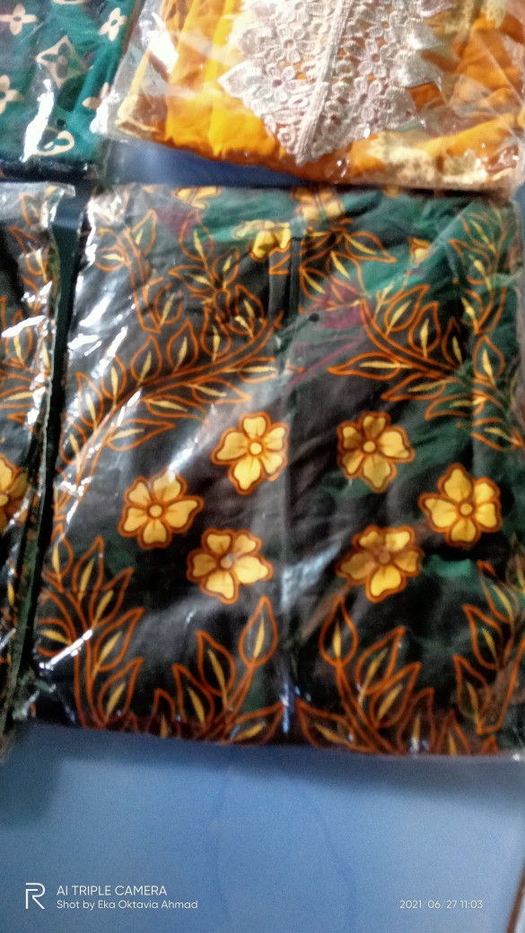 Batik Couple Cendrawasih Sogan Batik Nilda Mas Original