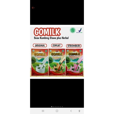 

Gomilk Susu Kambing Etawa Herbal Murni