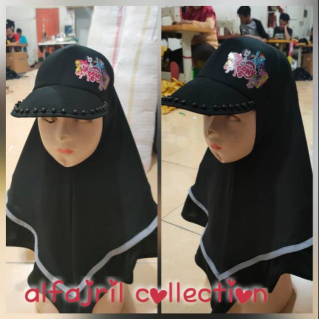 Jilbab+topi