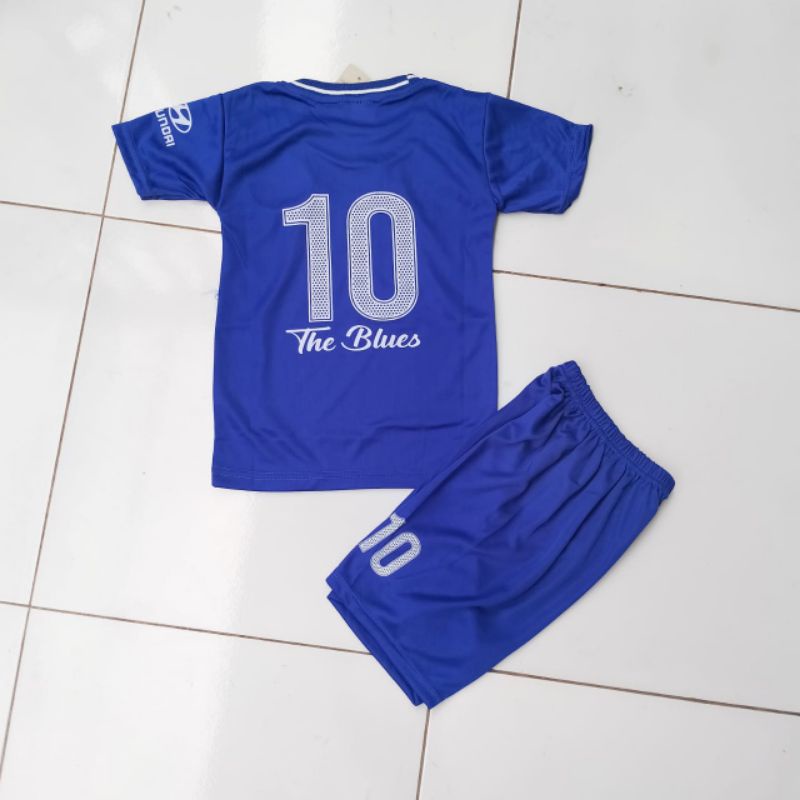 Mulkids. setelan Jersey Bola kaos Chealse Anak laki Laki 2-12 Tahun Pakaian Olahraga SepakBola Terbaru